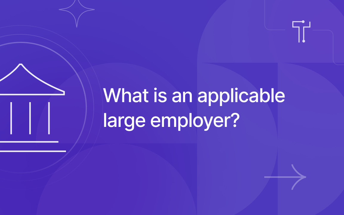 What is an applicable large employer (ALE)?